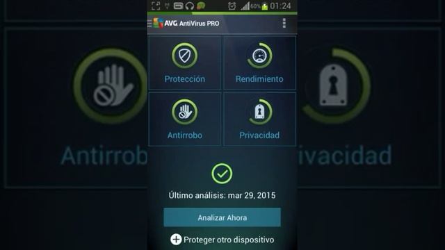 DESCARGAR AVG ANTIVIRUS PRO 2015 PARA ANDROID