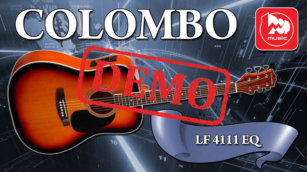 ЭЛЕКТРОАКУСТИКА COLOMBO LF-4111EQ - демонстрация звучания