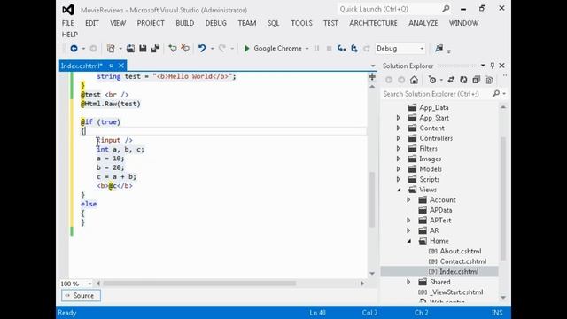 #19 Code Blocks in Asp.net  MVC  || ASP.NET MVC IN TAMIL
