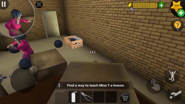 Scary Teacher 3D | MOD MENU | troll Miss T so funny  (android, ios) part 1588