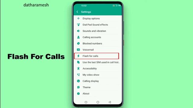 How to Enable Flash Light For Incoming Calls In Infinix Hot 9 Pro