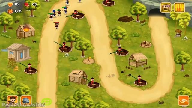 Diponegoro - Tower Defense / Gameplay Walkthrough / First Look iOS/Android