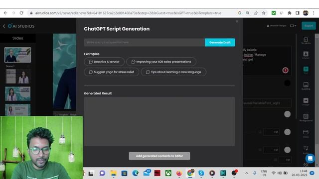 AI STUDIOS Review + Demo - Create AI videos with built-in ChatGPT!