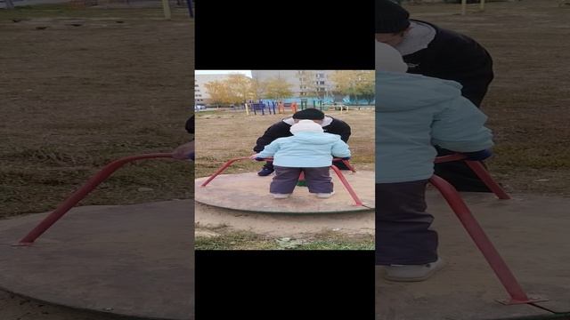 выходные с папой, прогулка