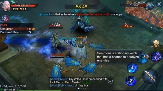 Goddess Primal Chaos Gameplay MMORPG Android 2021|MMORPG Mobile