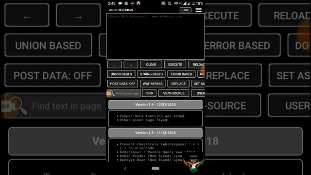 How to use tamper data in your Android phone..   happy New year