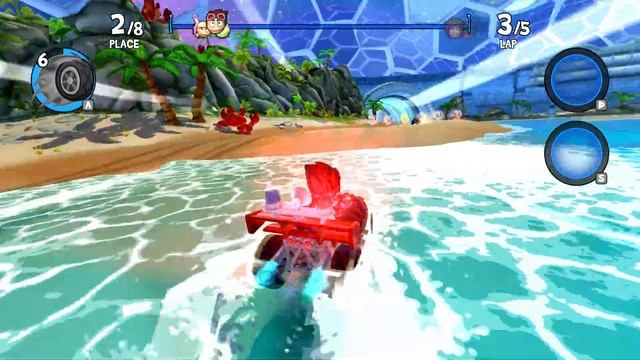 Permanent Police Chase With Ten Abilities Power (Fan Request)| Beach Buggy Racing 2 IA