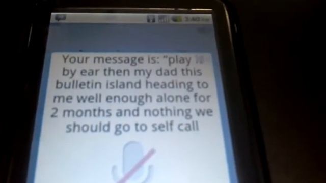 Funny voice to text mobile phone