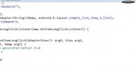 Android tutorial for beginners - 113 - Using the contextual action mode.