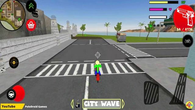 Süper Kahraman Boldi Çöp Adam - Juego Baldi Stickman Rope Hero Army Base #94 - Android Gameplay