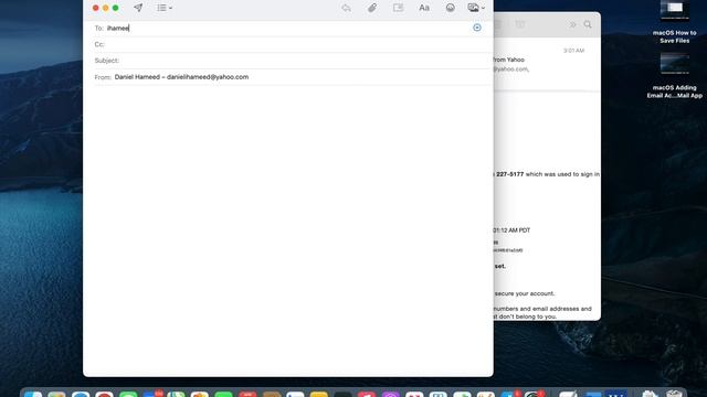 macOS - Send and Receive Emails in Mail APP