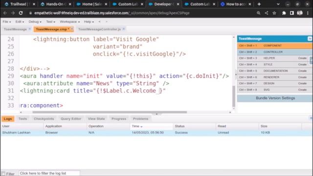 How to access custom label in Lightning aura component? - Lightning Aura Component