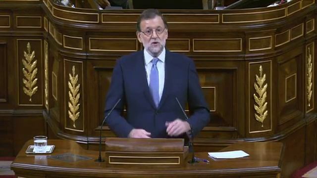 Sesión de investidura - Mariano Rajoy segunda replica a Aitor Esteban 31 Agosto de 2016