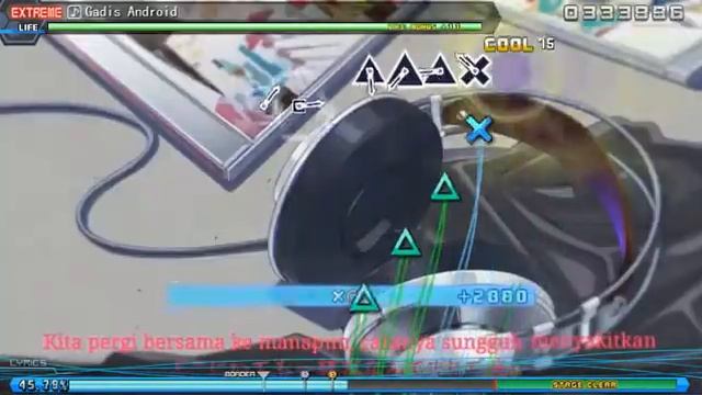 [PPD] Projec DIVA Arcade【Hatsune Miku】 アンドロイドガール Gadis Android Subtitel Indonesia(EXTREME) Indonesi