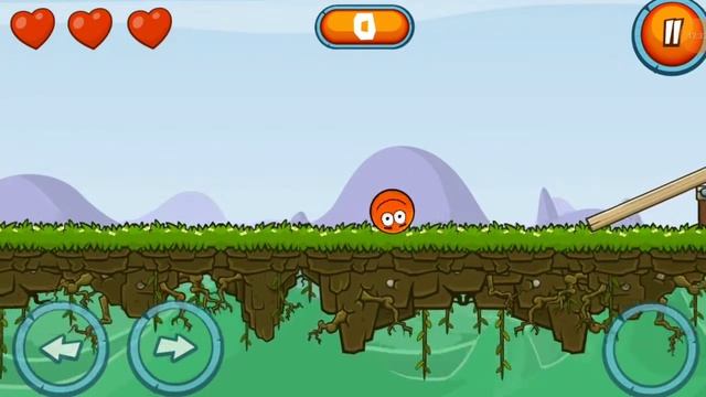Red Ball The Lost Island. Czerwona kula i zaginiony skarb. Gry na Androida.
