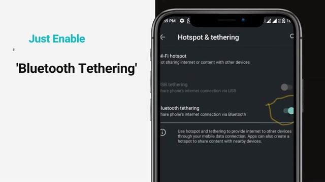 Share Internet Via Bluetooth - Android Bluetooth Tethering Phone to Phone#latest hack