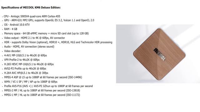 New TV Boxes MECOOL KM6 Deluxe Edition And Classic Edition Based On SoC Amlogic S905X4