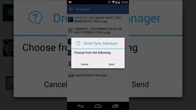 Droid Sync Manager