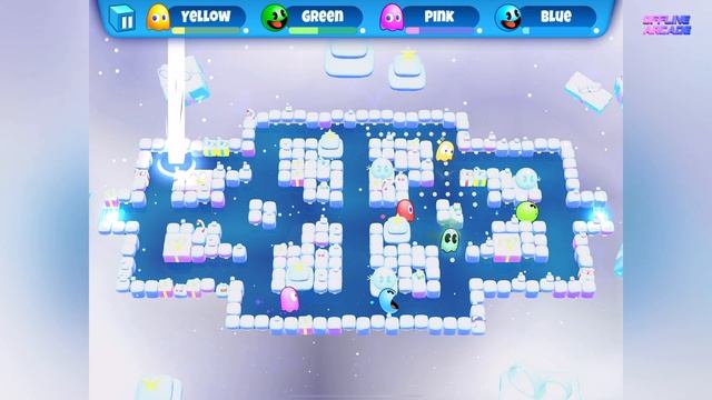 PAC-MAN Party Royale - MULTIPLAYER MODE + WINTER THEME UPDATE