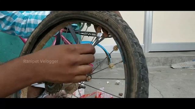 👍 How to change cycle tyre tube? ⚡ | Simple Home tips!
