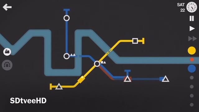 Mini Metro iOS Gameplay #LondonMetro