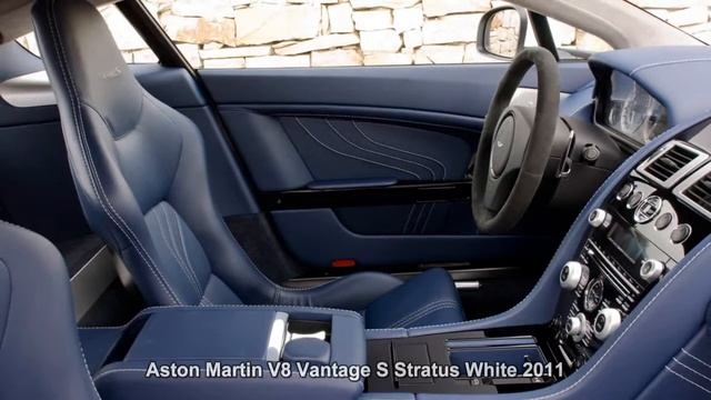#1901. Aston Martin V8 Vantage S Stratus White 2011 (лучшее видео)