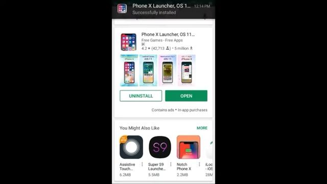 How to any android mobile phone look  like Iphone x