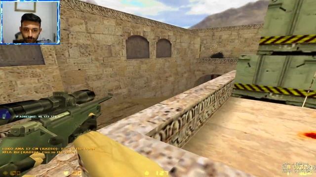 I PLAYED AT 1080P RESOLUTION - CS 1.6 Public