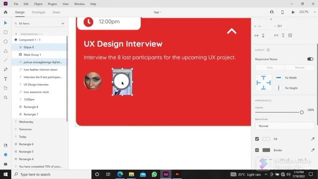 Task Management App UI Design + Prototyping | Adobe XD Tutorial | UI/UX Design Tutorial