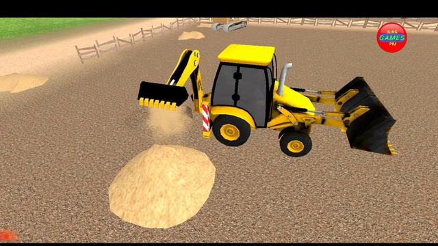 JCB backhoe loading video I Android game play I