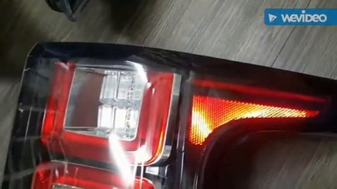 Range Rover Tail Lamp Sealant Broken Cover & Spray Black