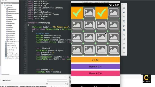 Xamarin Native Android Puzzle Game with C# : Understanding the App