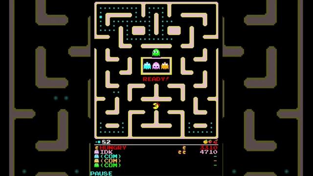 Ms. Pac-Man (J2ME) VS. mode Gameplay