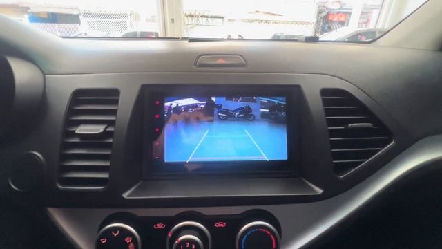 Kia Picanto 2013 - Central Pioneer 7" com CarPlay e Android Auto sem fio - ArtsomAuto