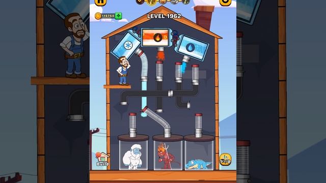 Home Pipe Rescue - Water Puzzle All New Levels Gameplay Android, iOS ( Levels 1944 - 1980 )