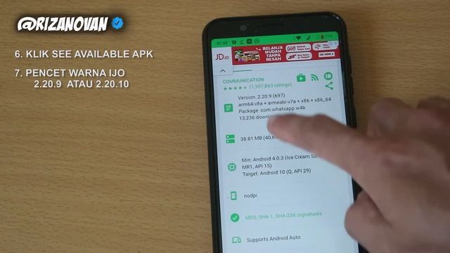 SEMUA HP BISA❗️ CARA MENGAKTIFKAN WHATSAPP ,WHATSAPP BUSINESS DARKMODE DI ANDROID DAN IOS IPHONE