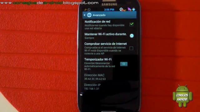 Como solucionar que el WIFI no se desconecte en Android