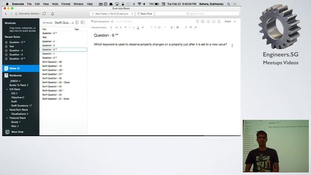 Swift / iOS Quiz - iOS Dev Scout