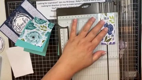 Stampin' Up! Hues of Happiness DSP and a Fun Fold-Maker Monday 05.16.2022