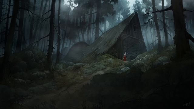 Dark Witch of the Woods Ambience and Music _ dark fantasy music with ambient sounds of a forest