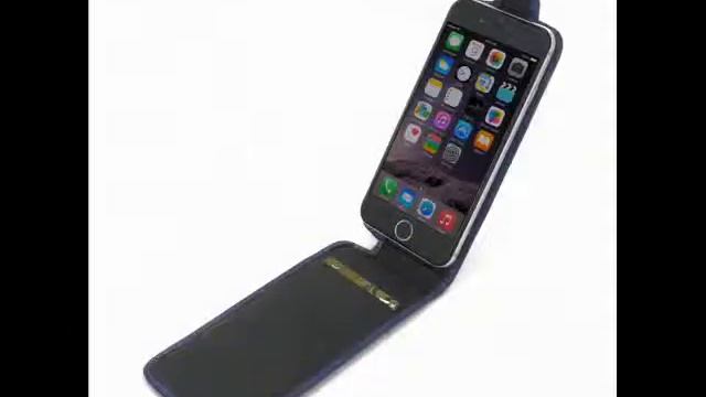 PDair iPhone 6 Leather Flip Top Case (Purple)