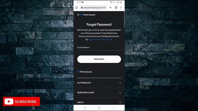 How to Reset Your Password on the Oculus App  | Easy Guide