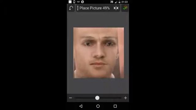 como hacer faces fake del pes psp desde android
