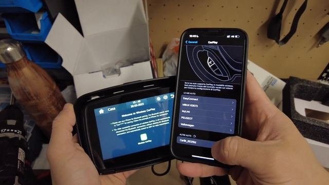 CARPLAY/ANDROID AUTO sulla MOTO? Si, con Ottocast C5 Lite - Display Wireless Waterproof - Recension