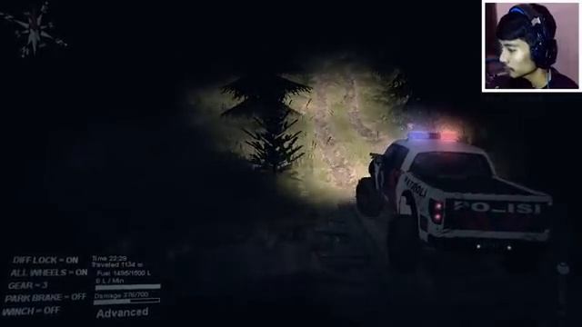 Patroli Rutin Malam Hari Siap 86 !! / SpinTires Mod Indonesia