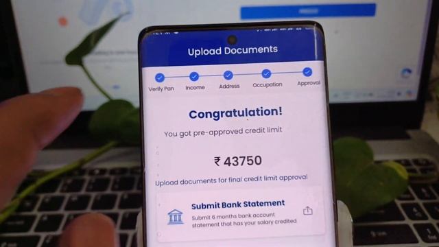 instant buy now pay later app today new credit line approved 43750 rupees