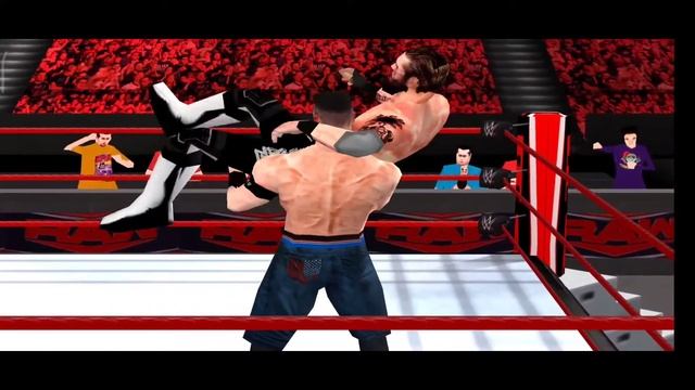 WWE 2K22 PSP , Android/PPSSPP- john cena vs edge preview with texture