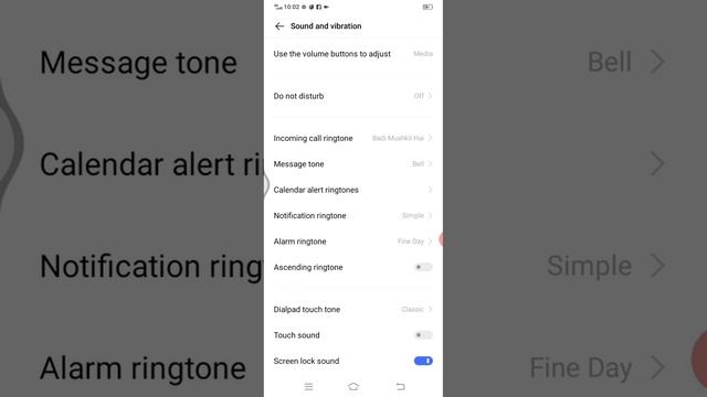 how to set custom notification sound on vivo Y20