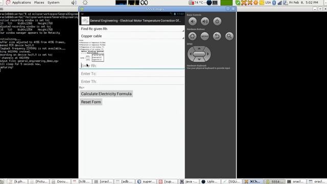 General Engineering: An Android Application Demo .(English Version only).