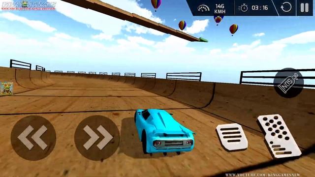 Car Racing Mega Ramps Stunt 3D - Impossible Tracks Sport Car Driving - Android GamePlay #2